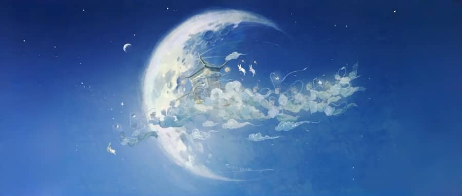 Moon sign meaning and emotional inner child healing chart