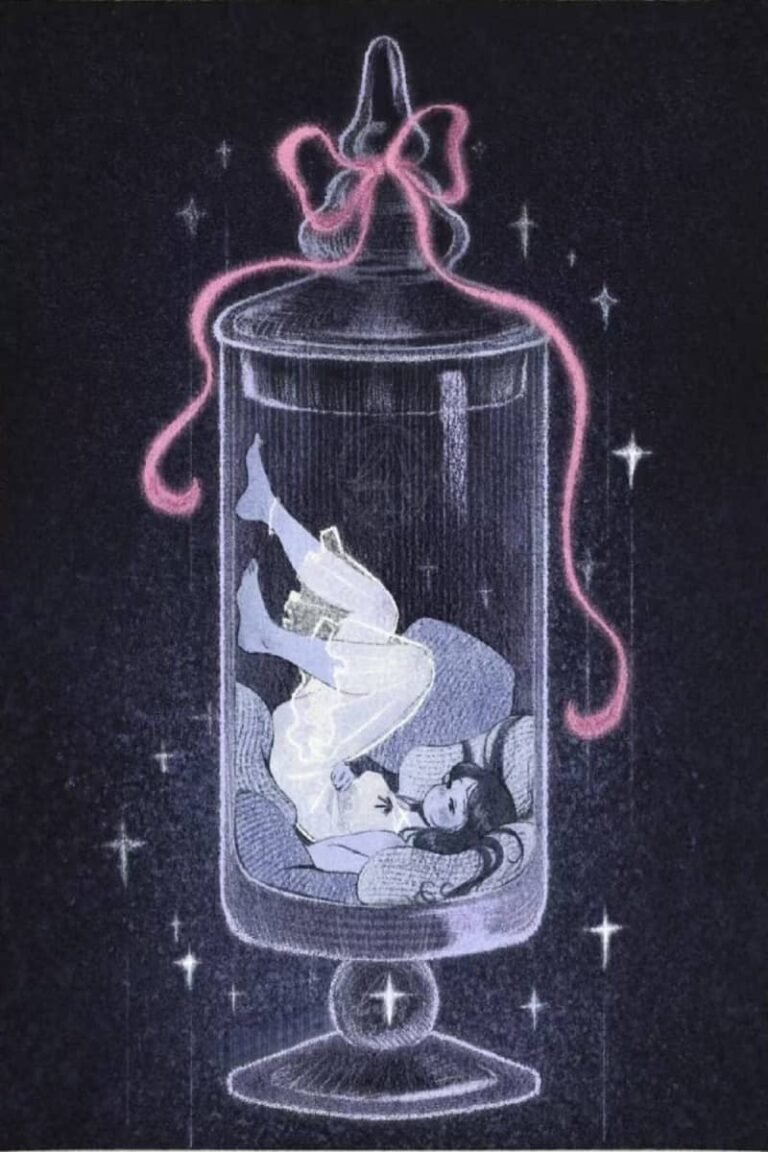 Moon square Saturn astrology metaphor flowers growing through frozen ground