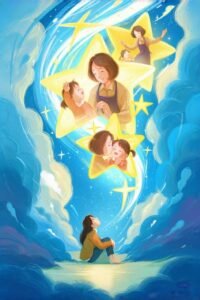 Parent comforting child, showing the importance of understanding a child's Moon sign for emotional security.