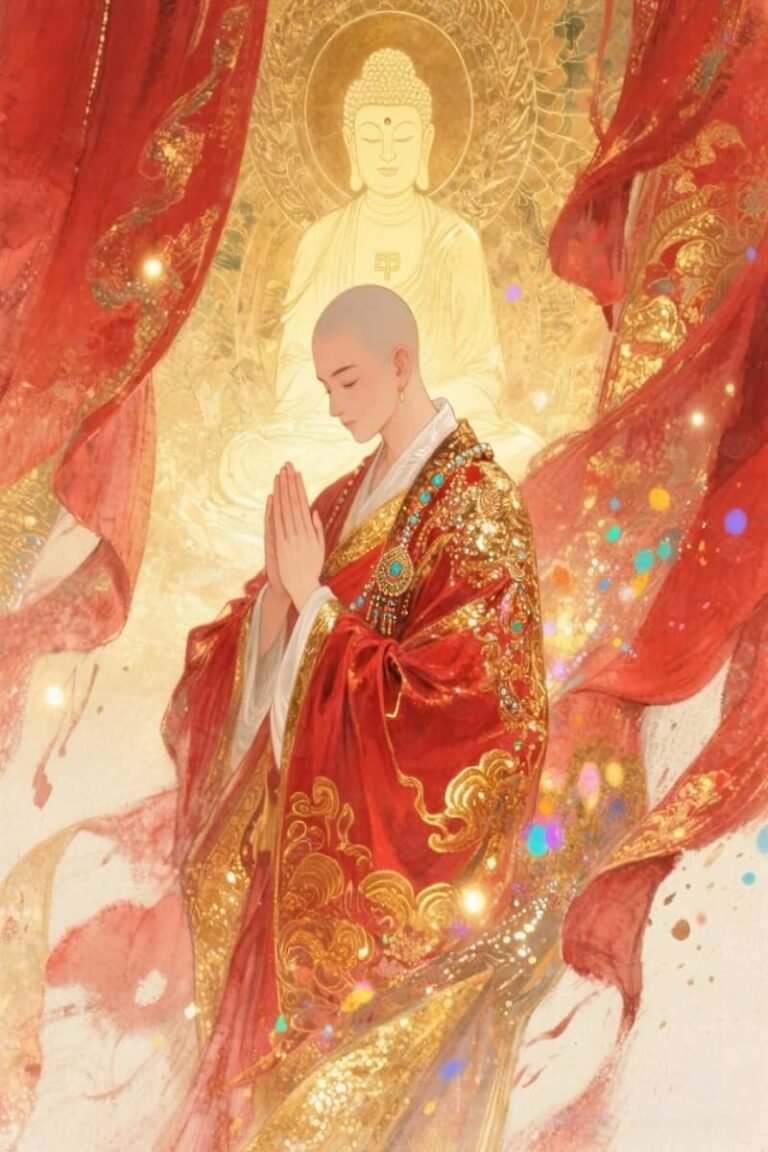 The pilgrimage of Xuanzang, a symbol of the Sagittarius quest and Chinese wisdom.