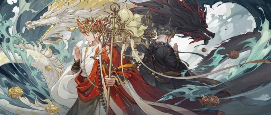 Map of Monk Xuanzang‘s pilgrimage from China to India, mirroring the Sagittarius quest for truth.