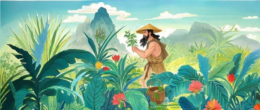 Taurus Shen Nong astrology guide - The Divine Farmer in the Garden