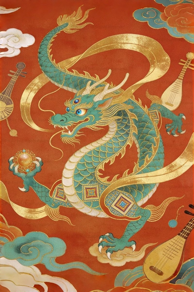 The majestic Dragon zodiac sign for 2026, representing potent ambition, transformative energy, and celestial luck.