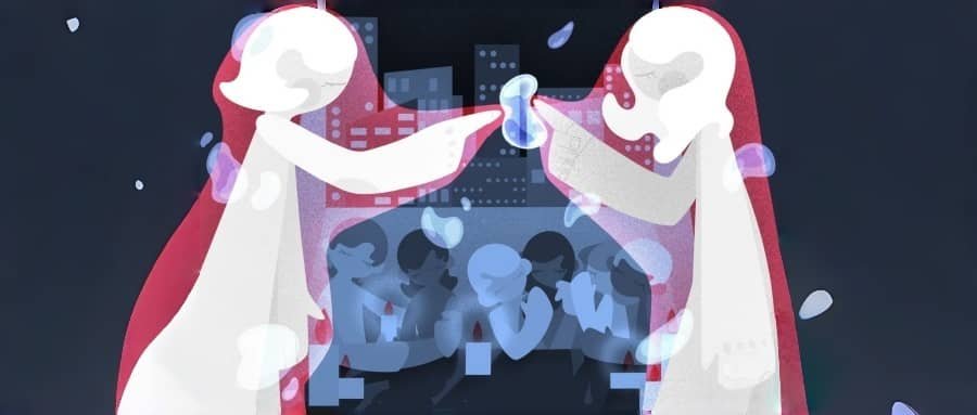 Astrology chart diagram showing how Retrograde Planets and Chiron interact with the South Node for karmic healing